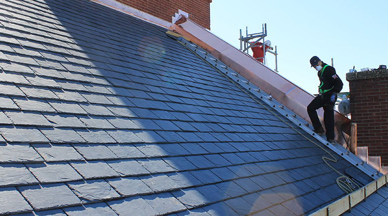 Slate roof reapirs in London & Essex